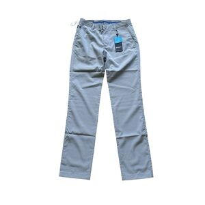 Bonobos Golf Grey Pewter Pants Trousers Lightweight Slim Fit size 30x34 NWT